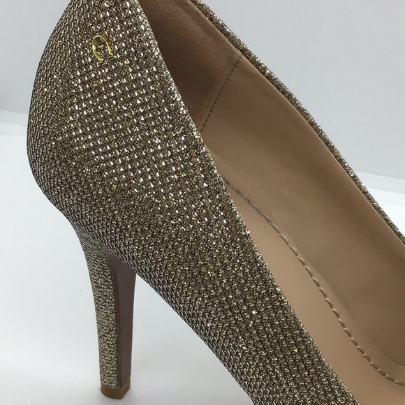 Coach Addie 90 Metallic Fabric Pumps size 6 - Picture 2 of 11